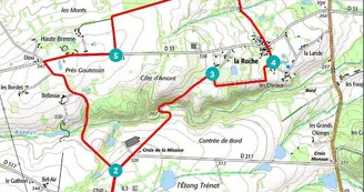 Circuit de la Rivière à la Vigne 1 - Départ de Meillard - PR 6 Circuit de la Rivière à la Vigne 1 - Départ de Meillard - PR 6