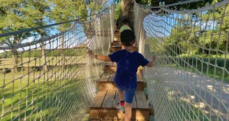 Pont suspendu - Plaisir des Cimes Pont suspendu - Plaisir des Cimes