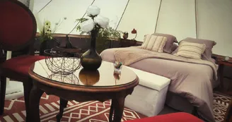 Tente lodge "Esprit Brocante"