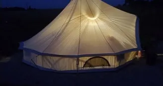 Tente lodge "le Grand Chêne"