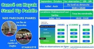 Location canoe kayak paddle Location canoe kayak paddle