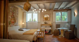 Hôtel Le Chai de la Paleine Chambre familiale avec cuisine - Chambre familiale avec kitchenette_2 Hôtel Le Chai de la Paleine Chambre familiale avec cuisine - Chambre familiale avec kitchenette_2