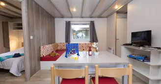 Camping le Pont des Fées - Baugé-en-Anjou - chalet 4-6 personnes Camping le Pont des Fées - Baugé-en-Anjou - chalet 4-6 personnes