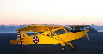Fly Vintage - Réplique de l'Avion PIPER J3 CLUB_1 Fly Vintage - Réplique de l'Avion PIPER J3 CLUB_1