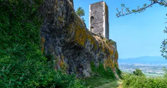 Tour et ruines du château de La Roche Tour et ruines du château de La Roche