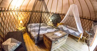 Yourtes au Camping Mille Etoiles