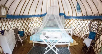 Yourtes au Camping Mille Etoiles