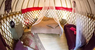 Yourtes au Camping Mille Etoiles