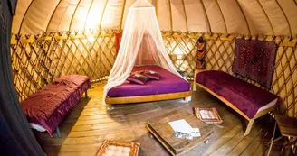 Yourtes au Camping Mille Etoiles