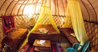 Yourtes au Camping Mille Etoiles