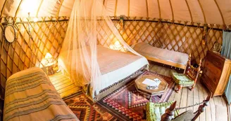 Yourtes au Camping Mille Etoiles