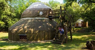 Yourtes au Camping Mille Etoiles