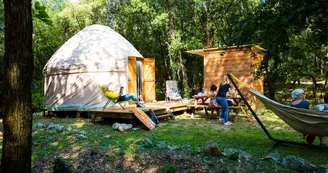 Yourtes au Camping Mille Etoiles