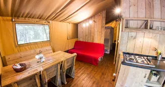 Safari Lodges au Camping Mille Etoiles