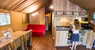 Safari Lodges au Camping Mille Etoiles