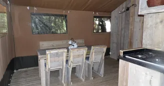 Safari Lodges au Camping Mille Etoiles