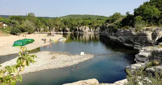 Le Vallon du Savel, voie verte et rivière à côté
