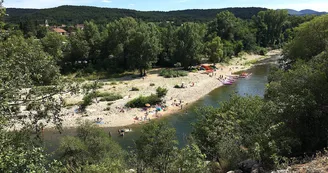 Le Vallon du Savel, voie verte et rivière à côté
