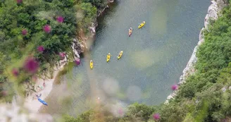 Canoë - Kayak de Vallon à St Martin d'Ardèche - 8 + 24 km / 2 jours avec La Vernède Canoë - Kayak de Vallon à St Martin d'Ardèche - 8 + 24 km / 2 jours avec La Vernède