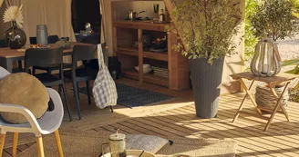 Les Jardins de Privas - Tente Wood