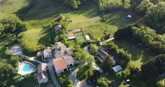 Tente Lodge - Camping La Ferme de Simondon