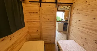 Tente Lodge - Camping La Ferme de Simondon