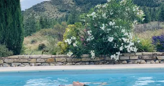 Villa L'Embellie, gîte 3 *, climatisation /grande piscine privée, 6-7 personnes SUD Ardèche