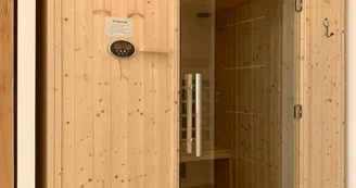 Villa Carpe Diem, gîte bien-être 4 * accessible PMR, climatisation /mini-piscine privée, SPA et sauna 2-3 personnes SUD Ardèche