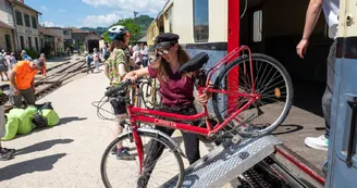 Le Cyclo Train - Train de l'Ardèche