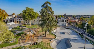 Skate park velo trotinette equipement loisirs famille sport Thouars Thouarsais