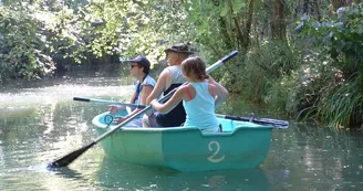 Moulin de Poyaller - balade barque famille