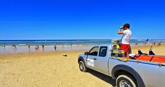 Plage nord-Messanges-Landes Atlantique Sud