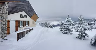 Refuge Jeandel en hiver