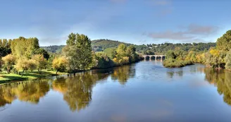 La Dordogne vers Le Bugue - Dordogne