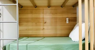 Espace couchage collectif jusqu'à 10 personnes