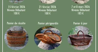 Stages de vannerie 2026