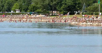 Plage du lac de la Vingeanne