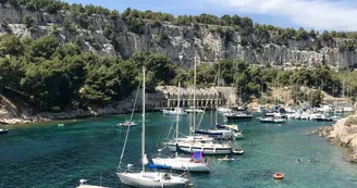 Calanque Port Miou trémie