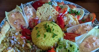 assiette composée