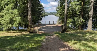 jetté site de Santrop - Lac de St Pardoux