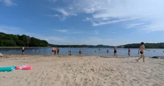Plage de Fréaudour - lac de St Pardoux