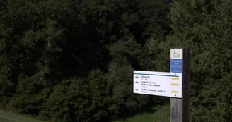 départ chemins de randonnées départ chemins de randonnées
