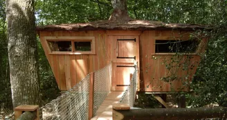 L'Orbière - Cabane Mésange sur pilotis à 3m