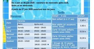 202606 Horaires piscine Ambrières 202606 Horaires piscine Ambrières