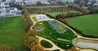 Vue aérienne du parc de loisirs Vue aérienne du parc de loisirs