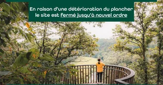 fermeture temporaire accès belvédère Canyon des Toyères (8 07 2024) fermeture temporaire accès belvédère Canyon des Toyères (8 07 2024)