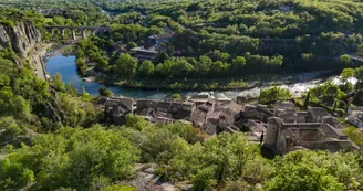 A vélo sur la Via Ardèche de Aubenas à Gagnières_Aubenas