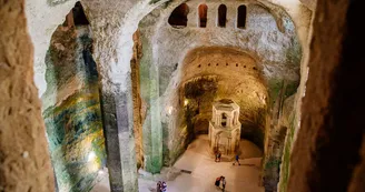 L'église souterraine d'Aubeterre sur Dronne