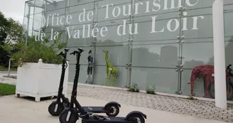 location trottinette électrique OT Vallée du Loir location trottinette électrique OT Vallée du Loir