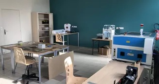 salle du FabLab salle du FabLab
